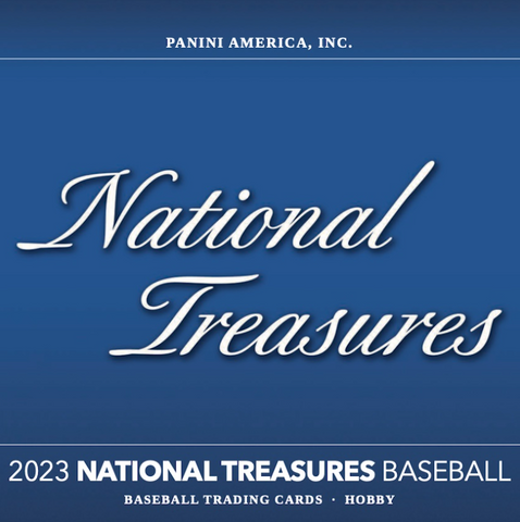 2023 Panini National Treasures Baseball 4 Box Case Pick Your Team #7