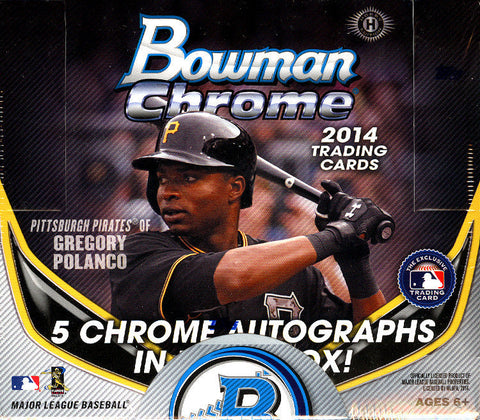 2014 Bowman Chrome Baseball Jumbo Full Case Random Teams #3