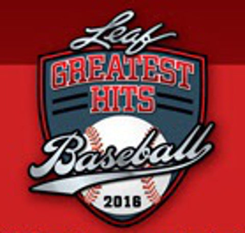 2016 Leaf Greatest Hits Baseball Full Case Random Team Break #6 + SPRING FEVER PROMO