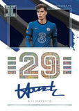 2020-21 Panini Impeccable Soccer 3 Box Case 25 Spot Left Side Serial Number Block #2