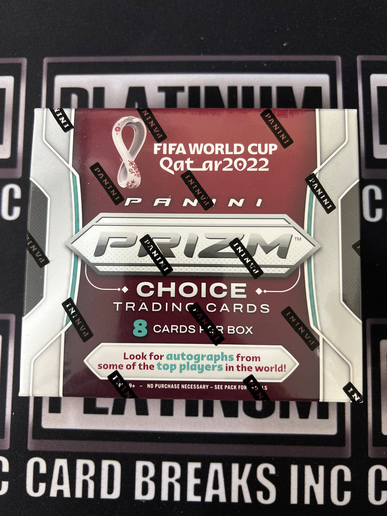 2022 Panini Prizm World Cup Soccer Choice Box