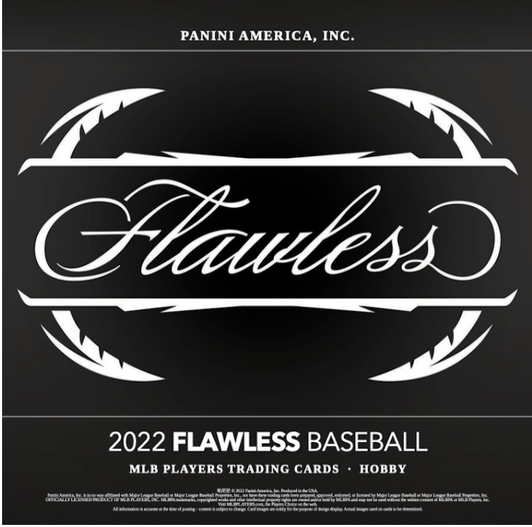 2022 Panini Flawless Baseball 1 Box Pick Your Team #100