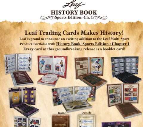 2023 Leaf History Book Sports Edition: Chapter 1 Hobby Random # Break #10
